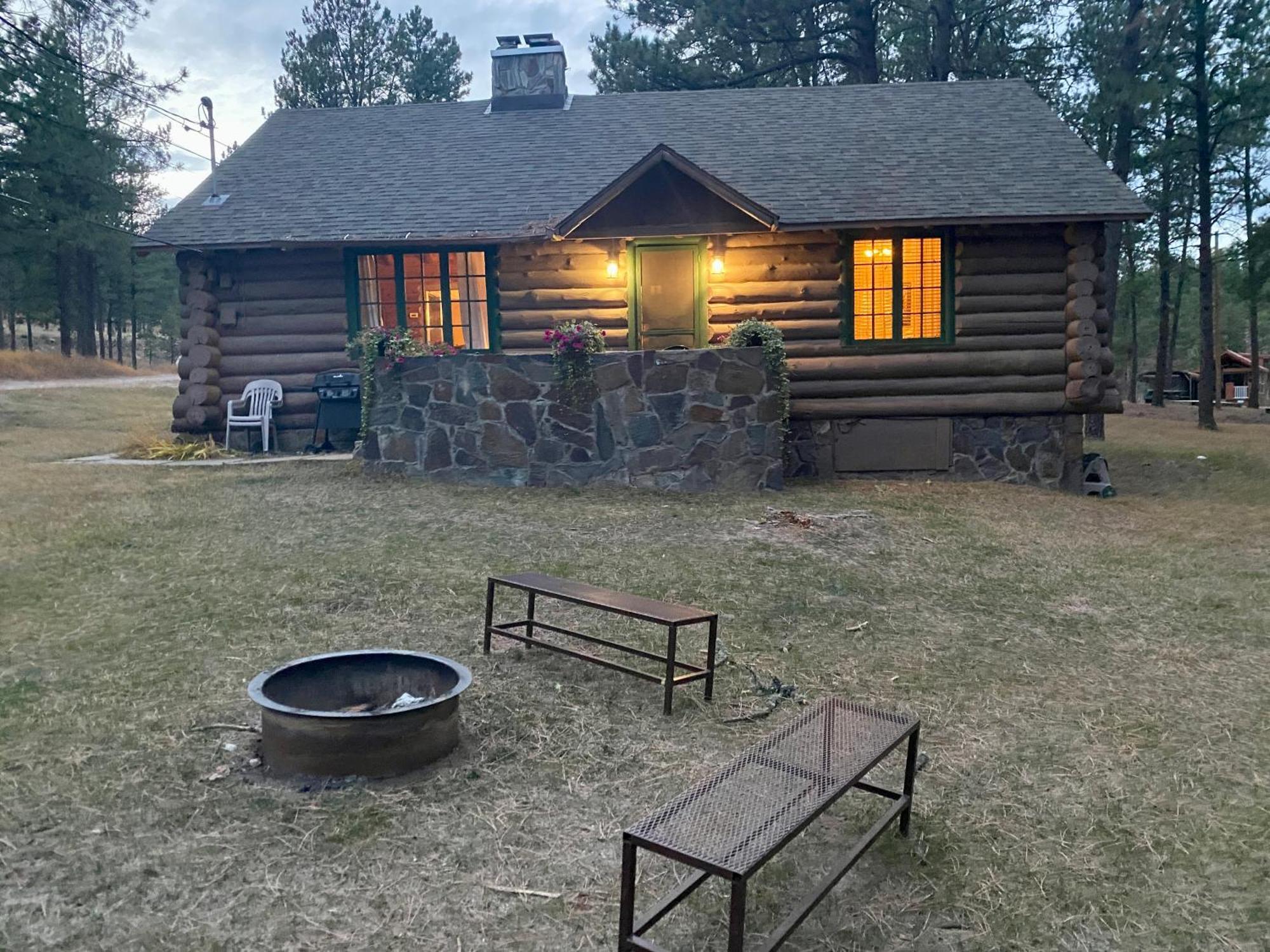 Historic Log Cabin #14 At Horse Creek Resort Rapid City Bagian luar foto