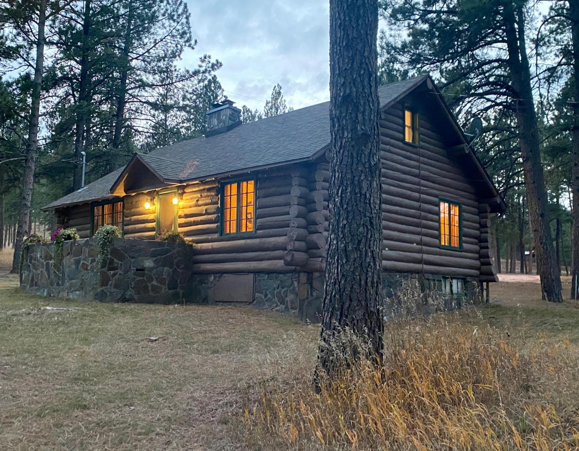 Historic Log Cabin #14 At Horse Creek Resort Rapid City Bagian luar foto