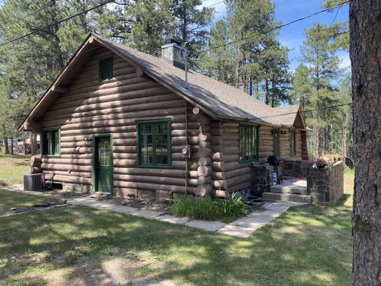 Historic Log Cabin #14 At Horse Creek Resort Rapid City Bagian luar foto